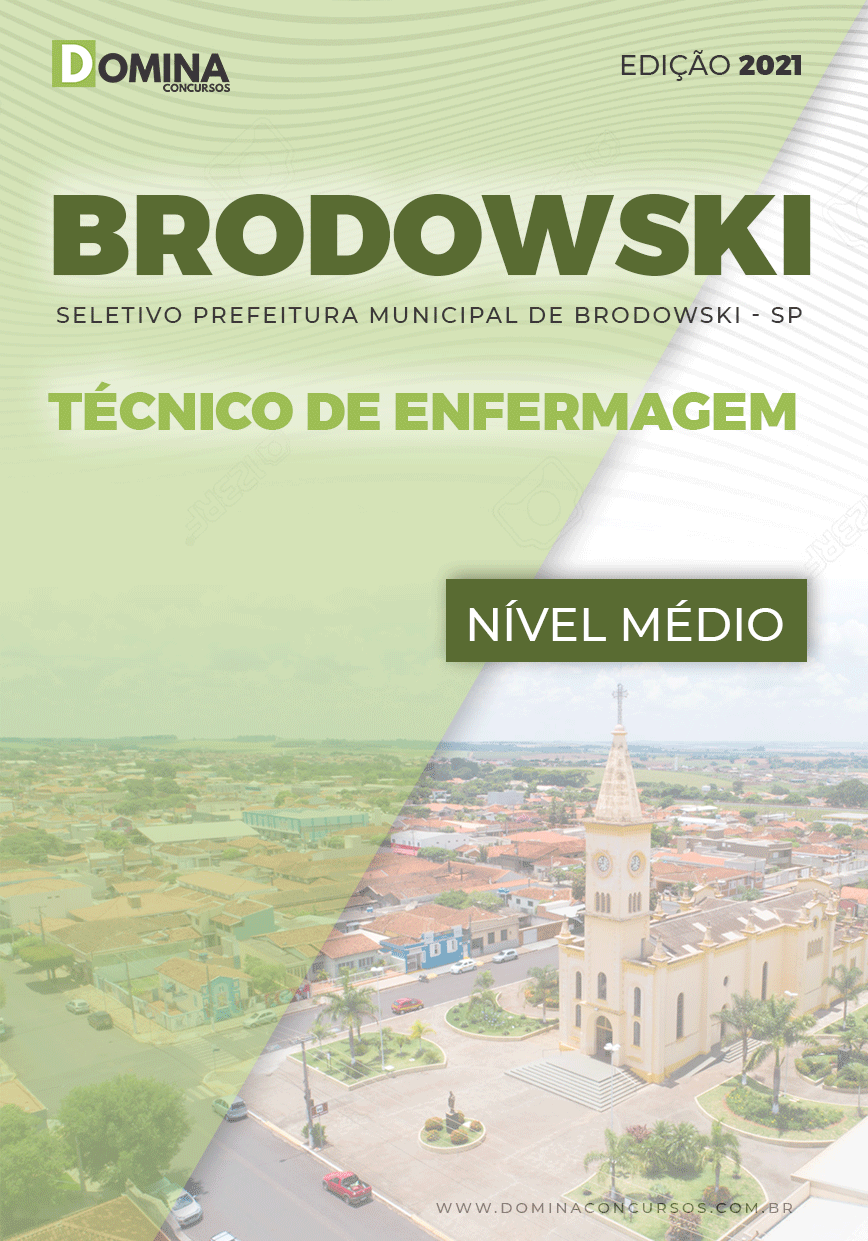 Apostila Seletivo Pref Brodowski SP 2021 Técnico de Enfermagem