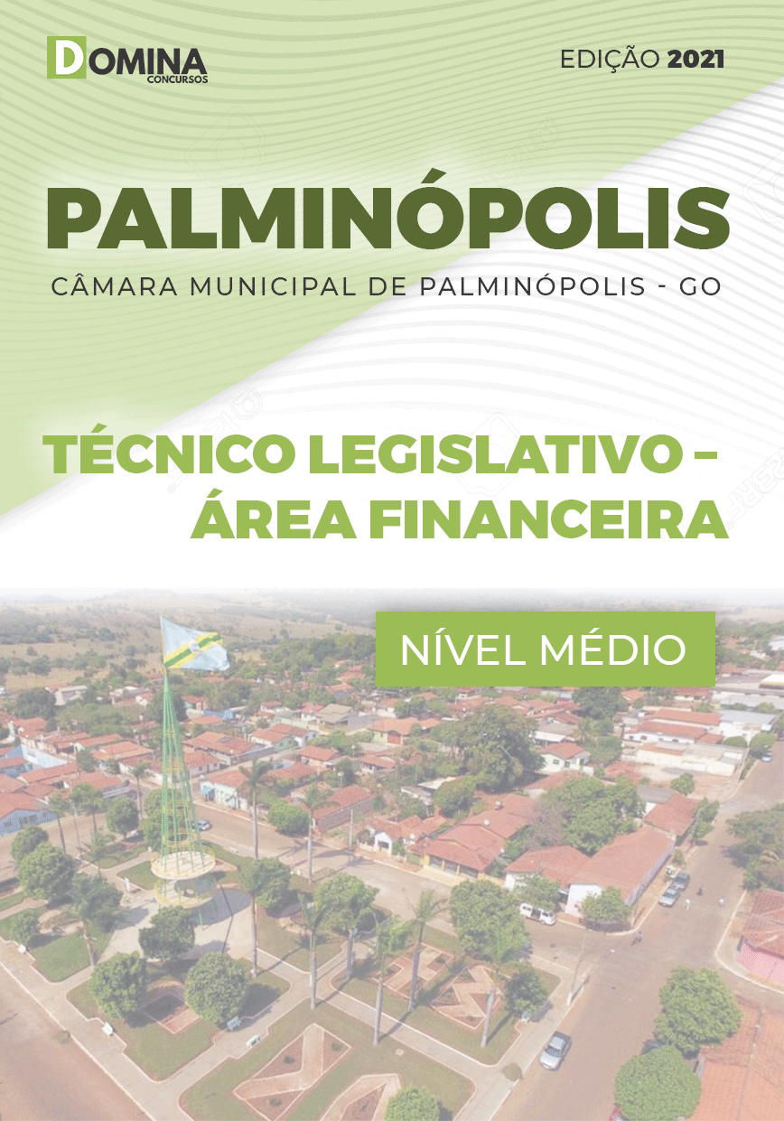 Apostila Câmara Palminópolis GO 2021 Técnico Legislativo Financeira