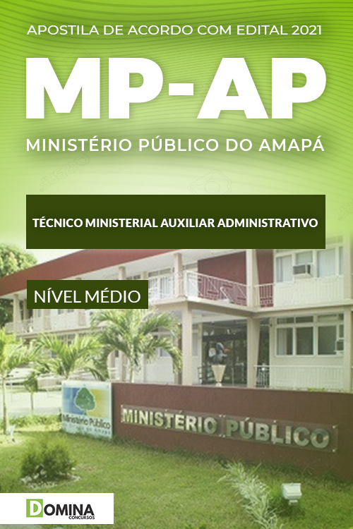 Apostila Concurso MP AP 2021 Auxiliar Administrativo