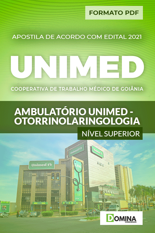 Apostila UNIMED Goiânia 2021 Ambulatório Otorrinolaringologia