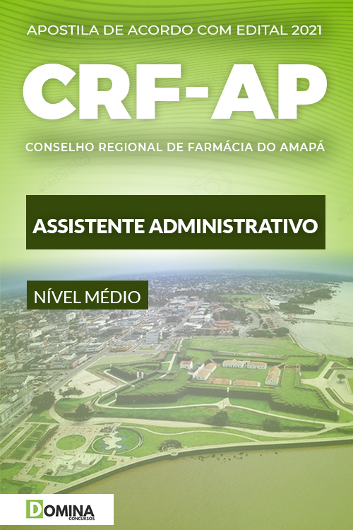 Apostila Concurso CRF AP 2021 Assistente Administrativo