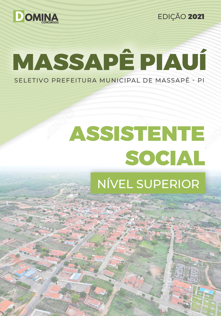 Apostila Pref Massapê Piauí PI 2021 Assistente Social