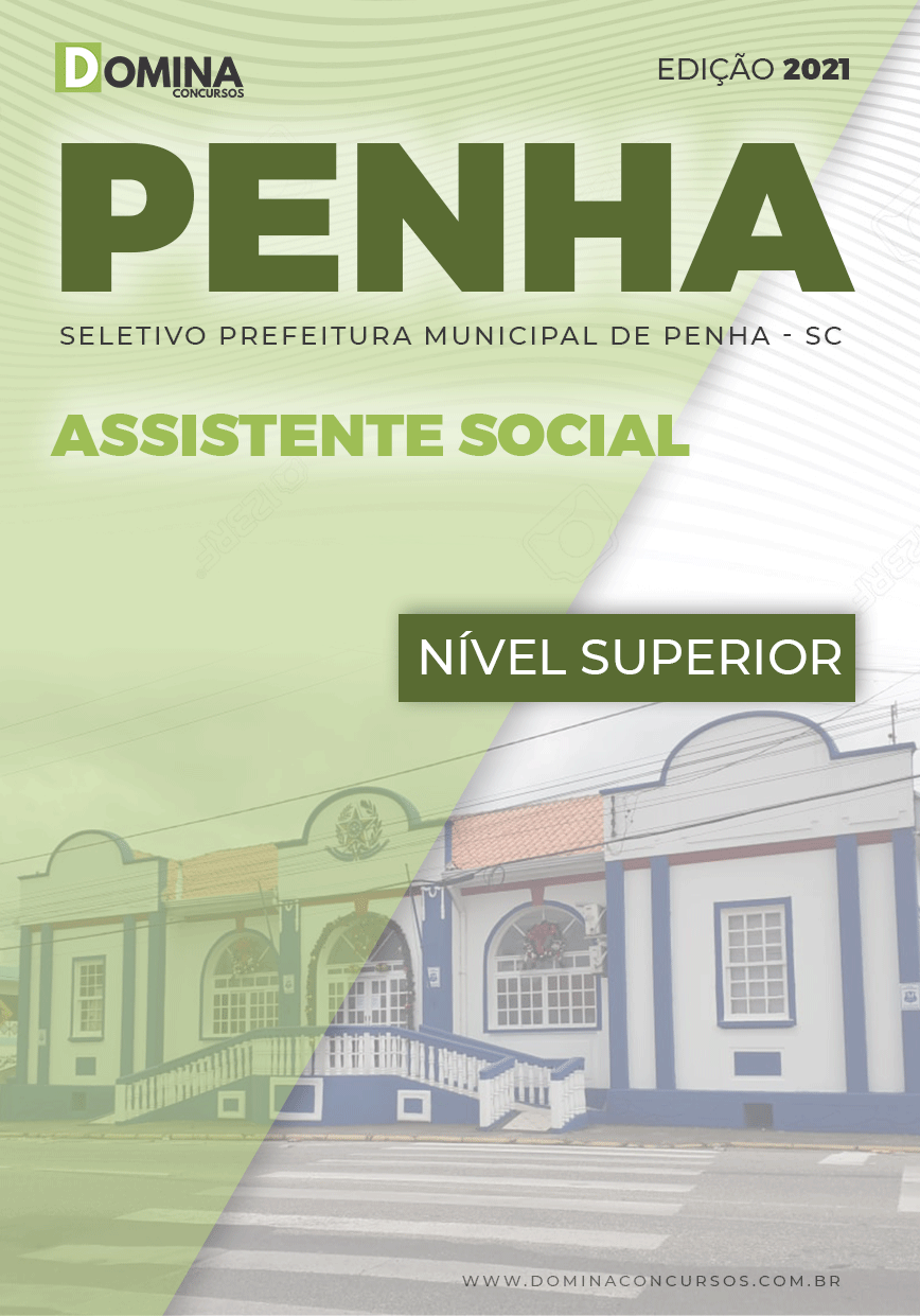 Apostila Seletivo Pref Penha SC 2021 Assistente Social