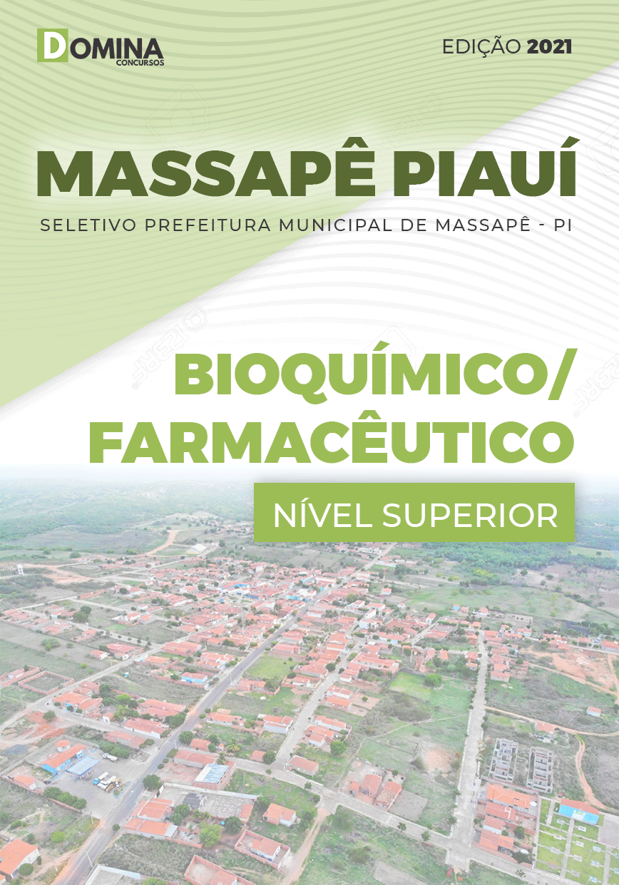 Apostila Pref Massapê Piauí PI 2021 Bioquímico Farmacêutico