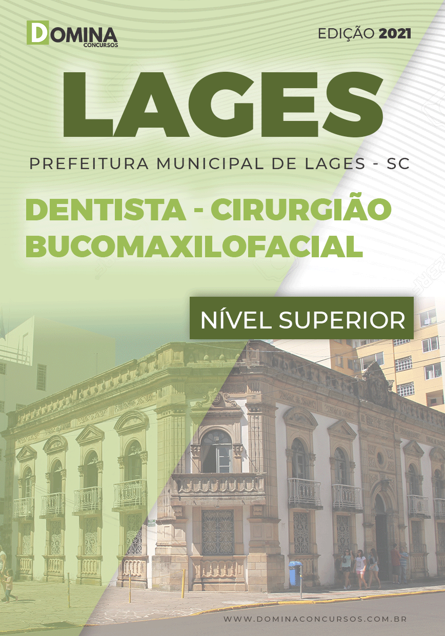 Apostila Pref Lages SC 2021 Dentista Cirurgião Bucomaxilofacial
