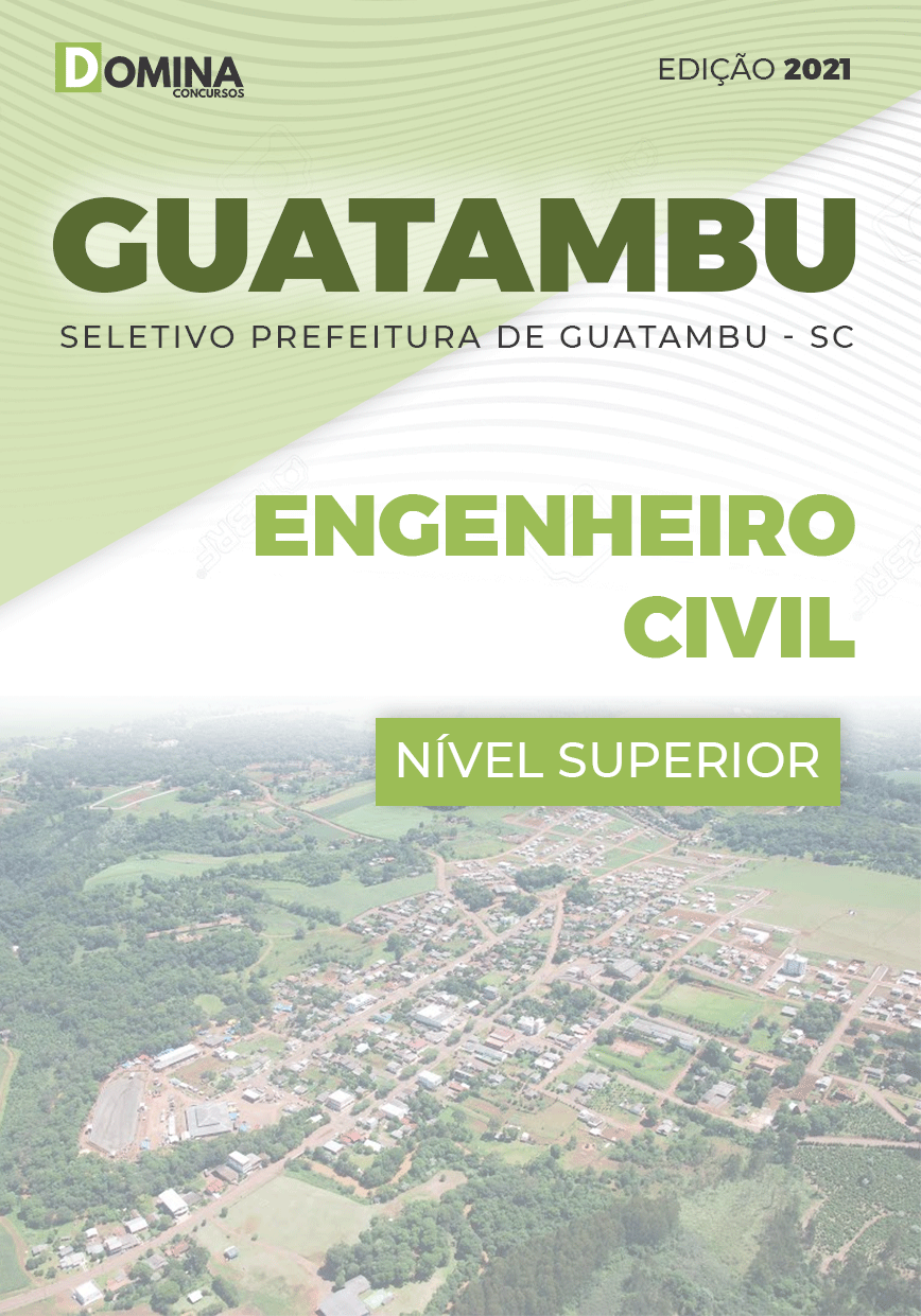 Apostila Concurso Guatambu SC 2021 Engenheiro Civil