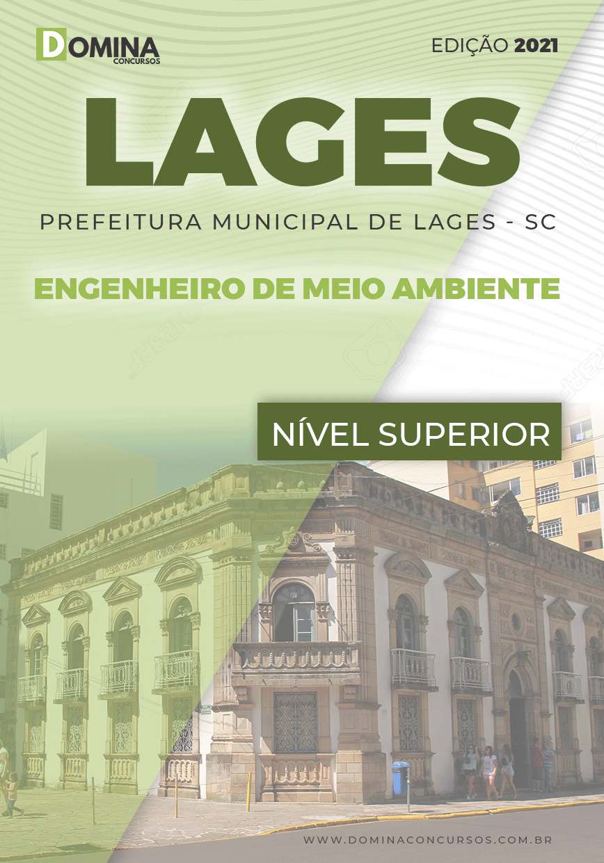 Apostila Pref Lages SC 2021 Engenheiro de Meio Ambiente