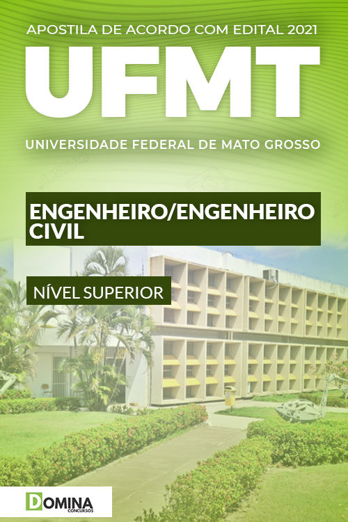 Apostila Concurso Público UFMT 2021 Engenheiro Civil