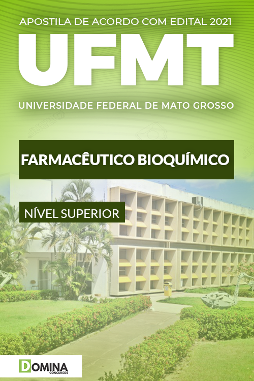Apostila Concurso UFMT 2021 Farmacêutico Bioquímico