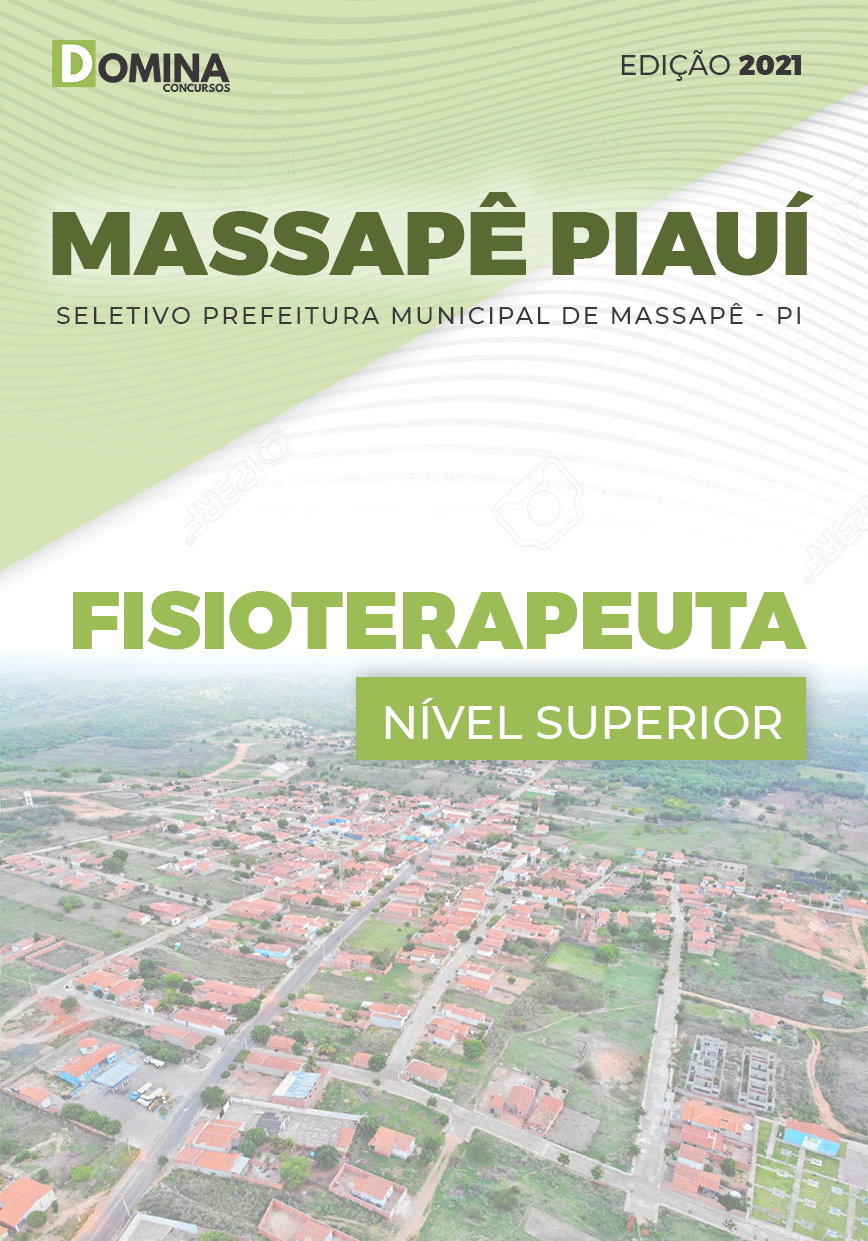Apostila Seletivo Pref Massapê Piauí PI 2021 Fisioterapeuta