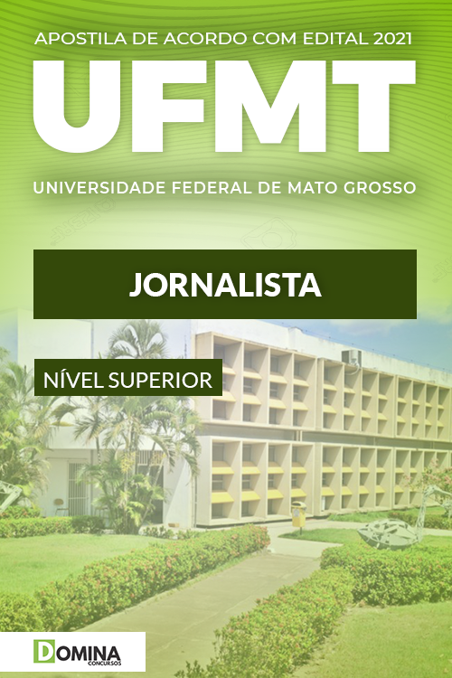 Apostila Concurso Público UFMT 2021 Jornalista PDF