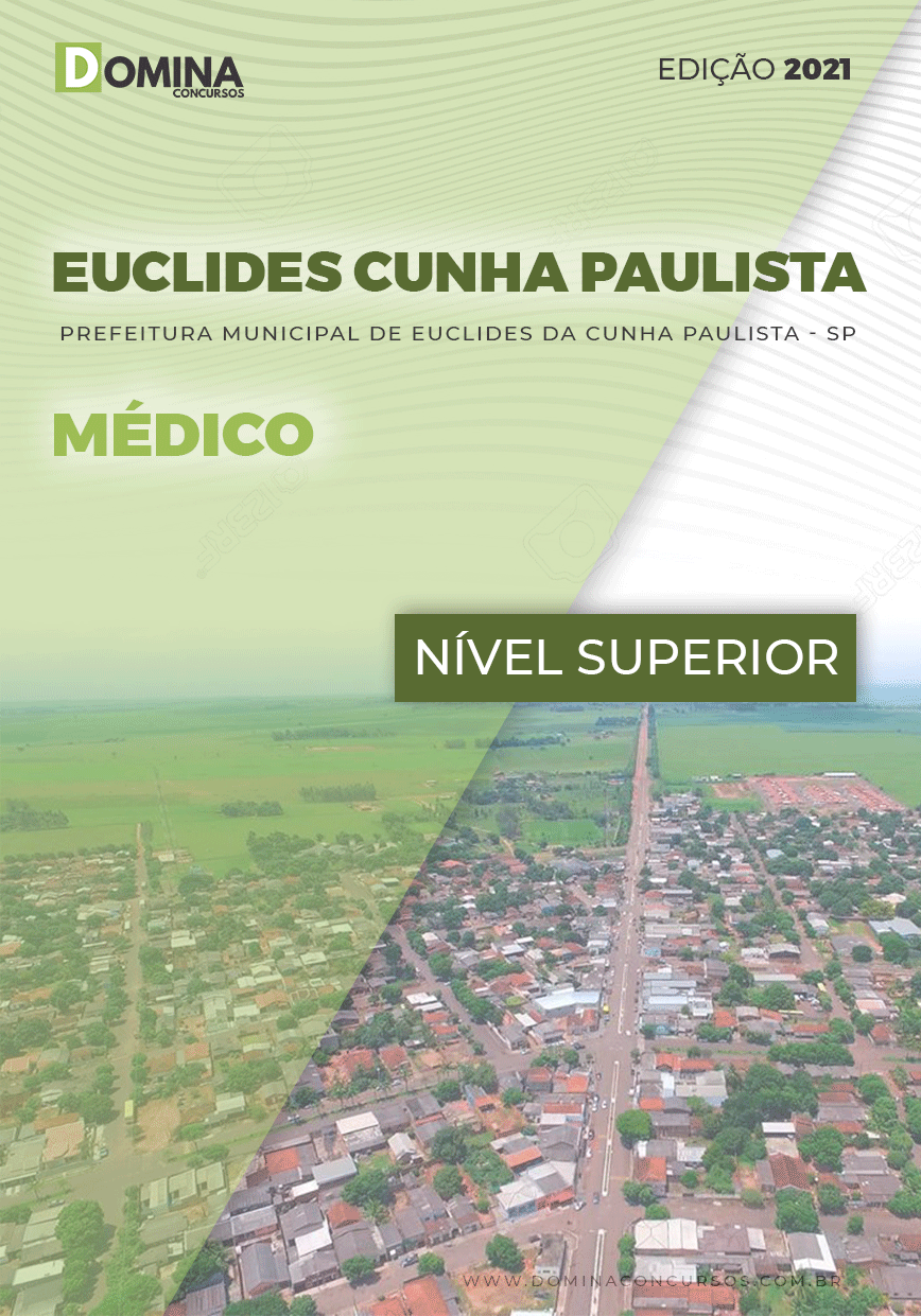 Apostila Euclides da Cunha Paulista SP 2021 Médico