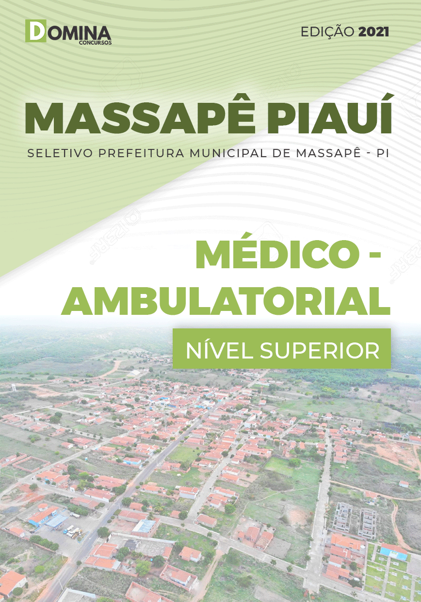 Apostila Pref Massapê Piauí PI 2021 Médico Ambulatorial