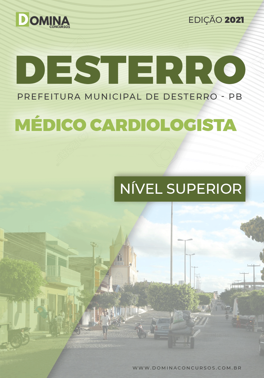 Apostila Concurso Pref Desterro PB 2021 Médico Cardiologista
