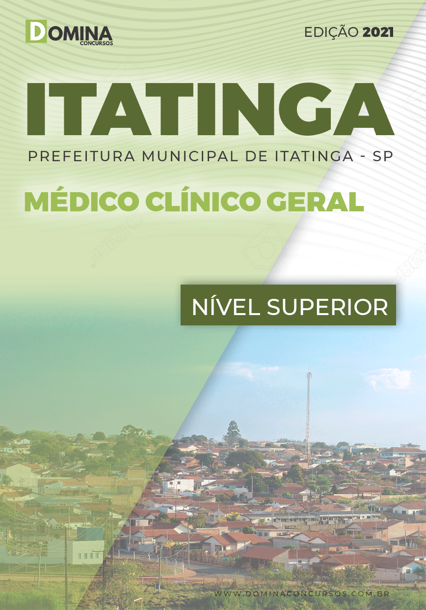Apostila Concurso Pref Itatinga SP 2021 Médico Clínico Geral