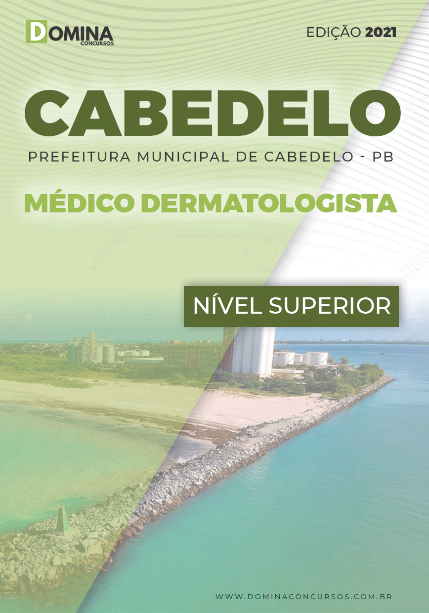 Apostila Concurso Pref Cabedelo PB 2021 Médico Dermatologista