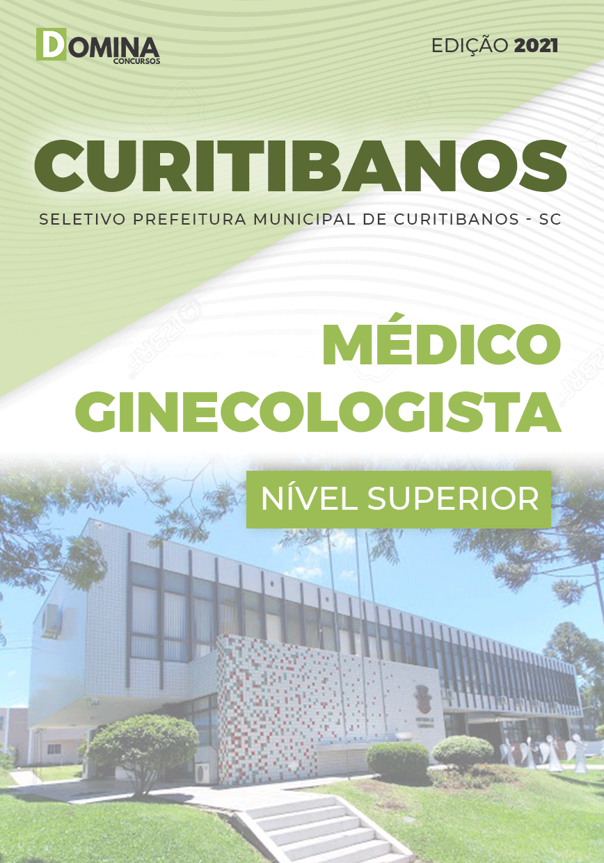Apostila Prefeitura Curitibanos SC 2021 Médico Ginecologista