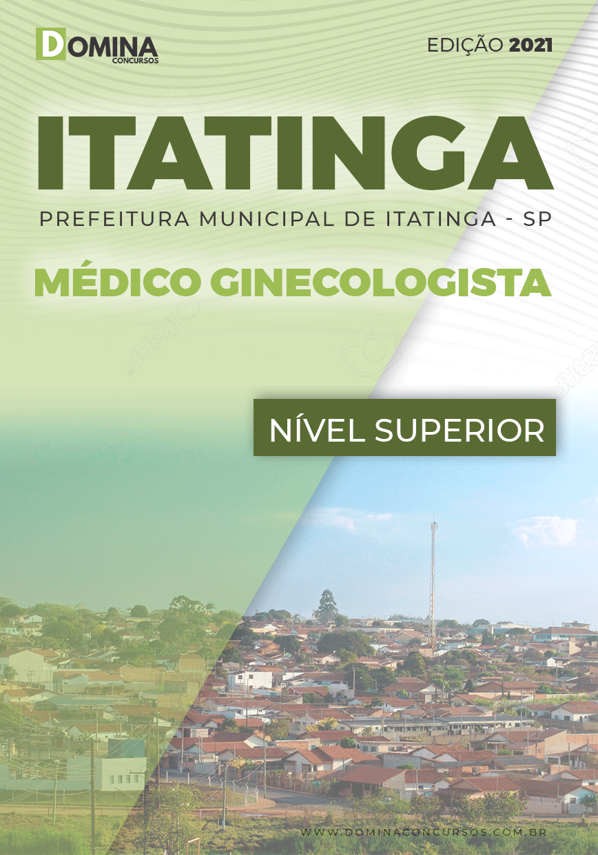 Apostila Concurso Pref Itatinga SP 2021 Médico Ginecologista