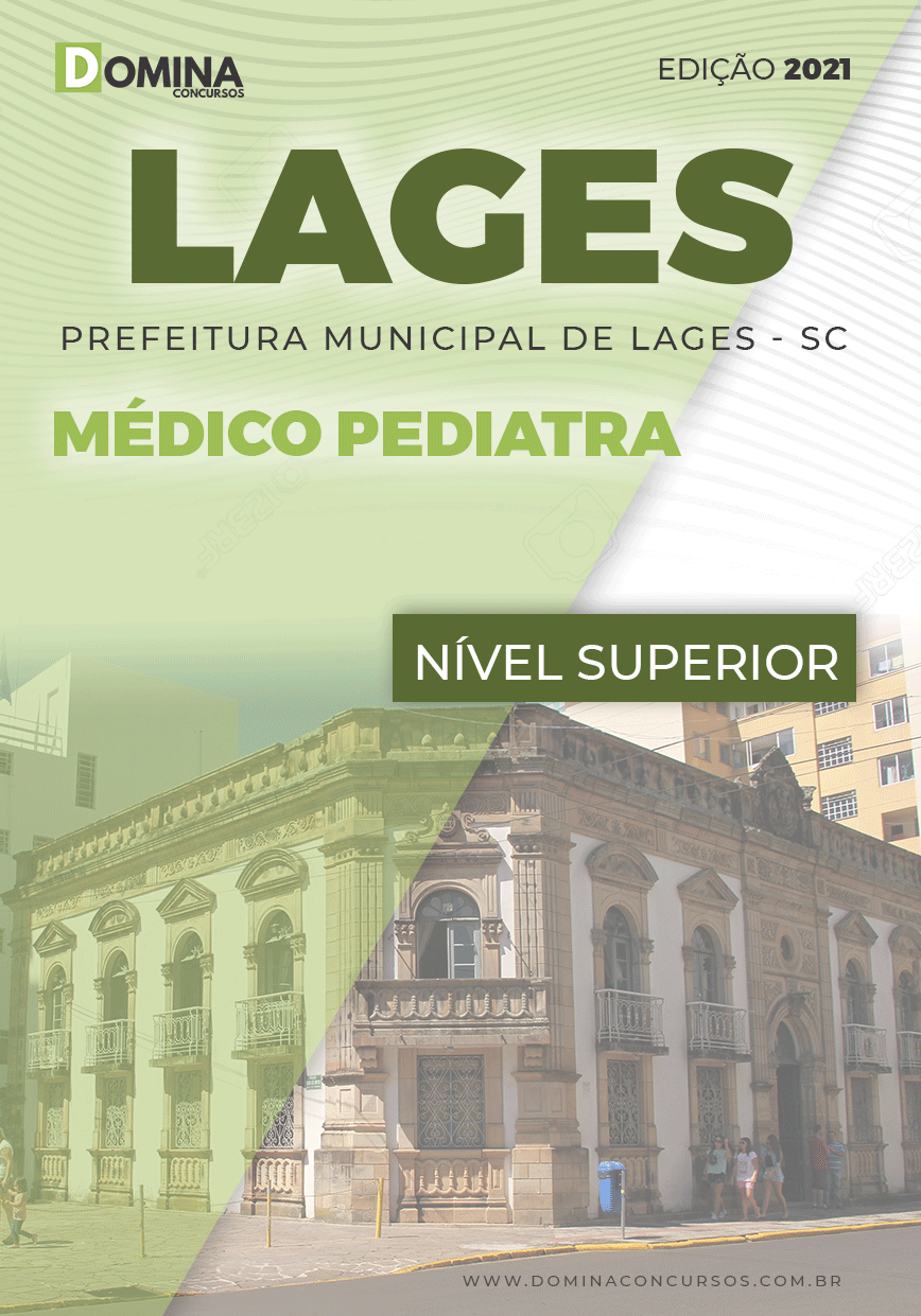 Apostila Seletivo Pref Lages SC 2021 Médico Pediatra