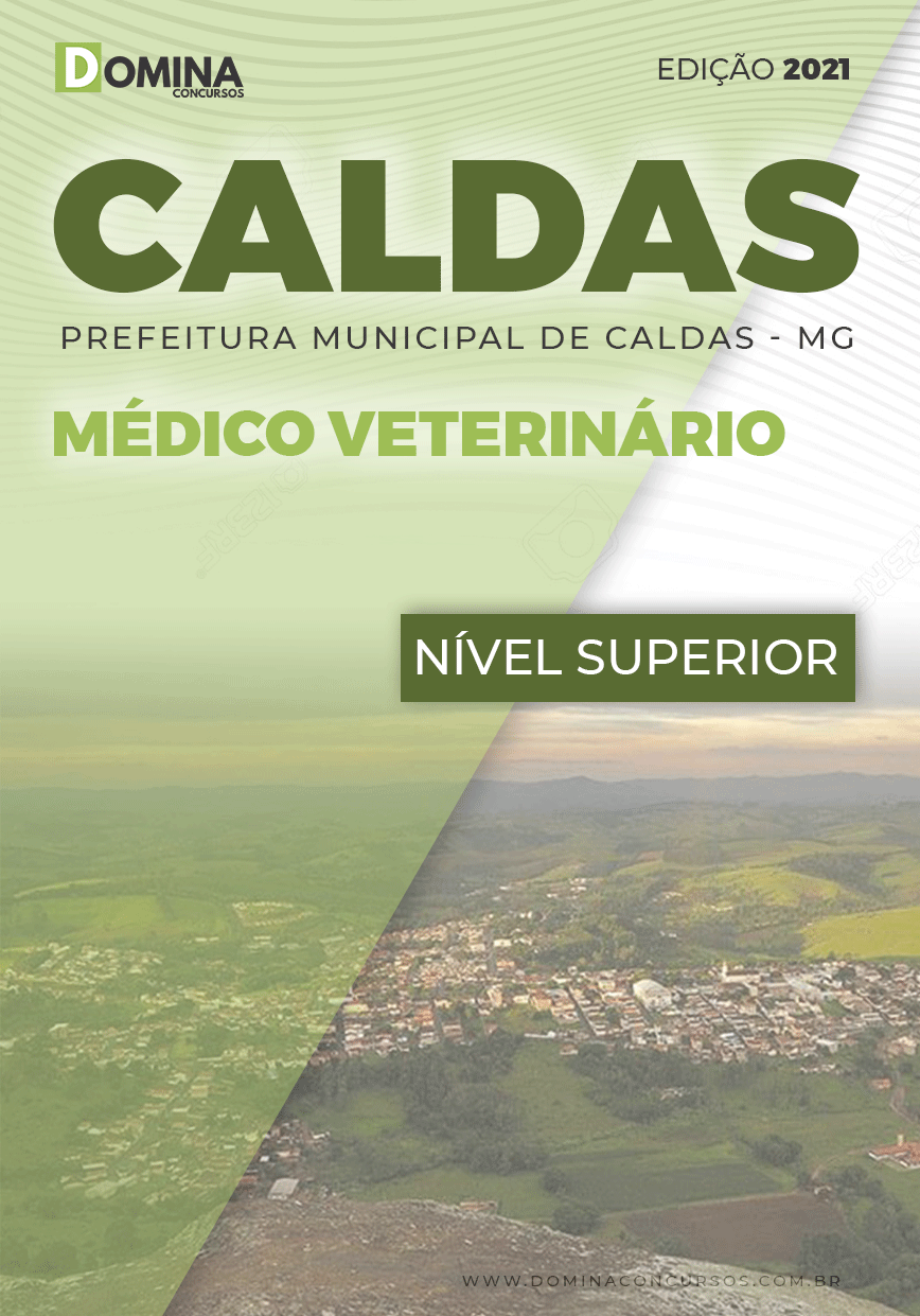 Apostila Concurso Pref Caldas MG 2021 Médico Veterinário