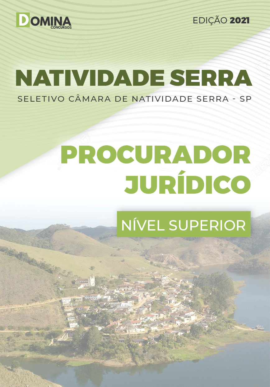 Apostila Câmara de Natividade da Serra 2021 Procurador Jurídico