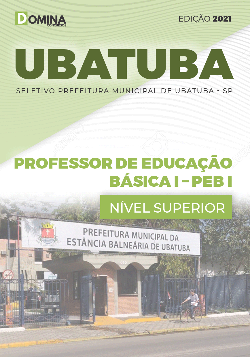 Apostila Pref Ubatuba SP 2021 Professor de Educação Básica I