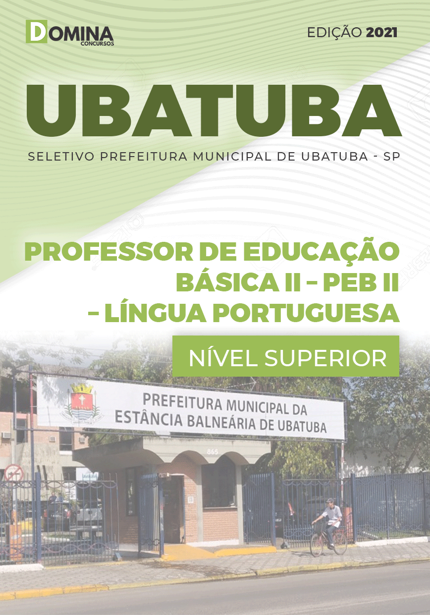Apostila Pref Ubatuba SP 2021 Prof Educação II Língua Portuguesa