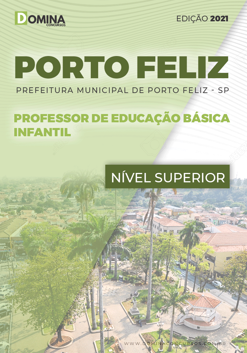 Apostila Pref Porto Feliz SP 2021 Prof Educação Básica Infantil