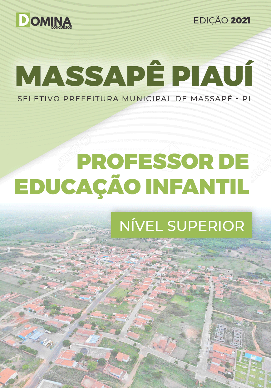 Apostila Pref Massapê Piauí PI 2021 Professor de Educação Infantil