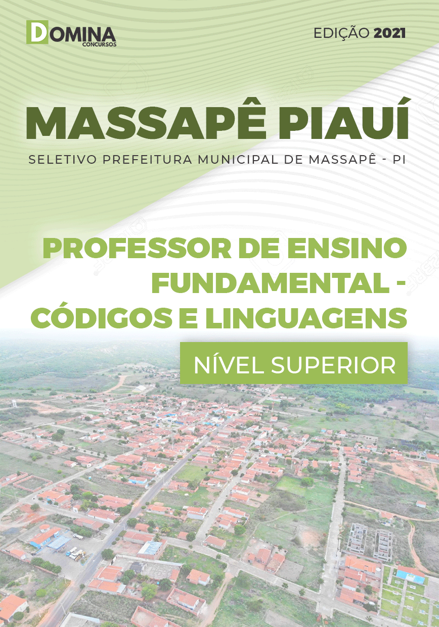 Apostila Pref Massapê Piauí PI 2021 Professor Códigos e Linguagens