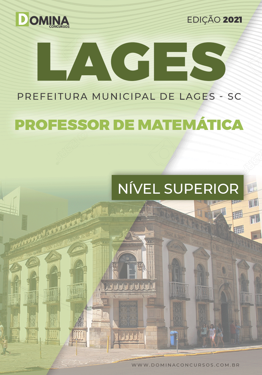 Apostila Seletivo Pref Lages SC 2021 Professor de Matemática