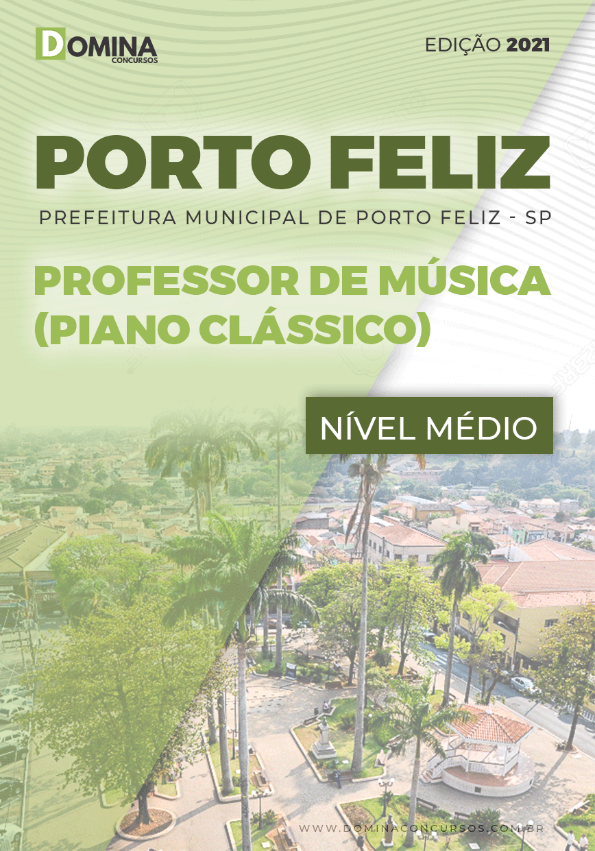Apostila Pref Porto Feliz SP 2021 Professor Música Piano Clássico