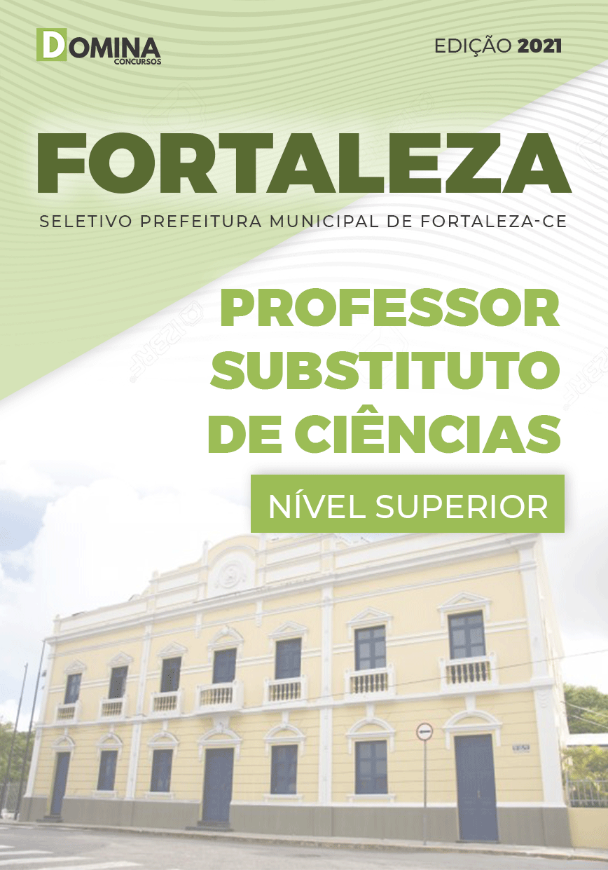 Apostila Pref Fortaleza CE 2021 Professor Substituto de Ciências