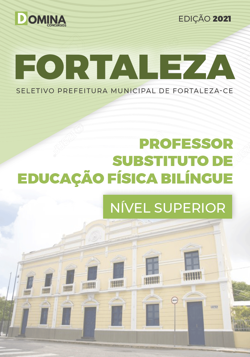 Apostila Pref Fortaleza CE 2021 Professor Educação Física Bilíngue