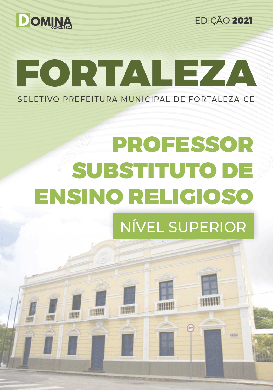Apostila Pref Fortaleza CE 2021 Professor Educação Ensino Religioso