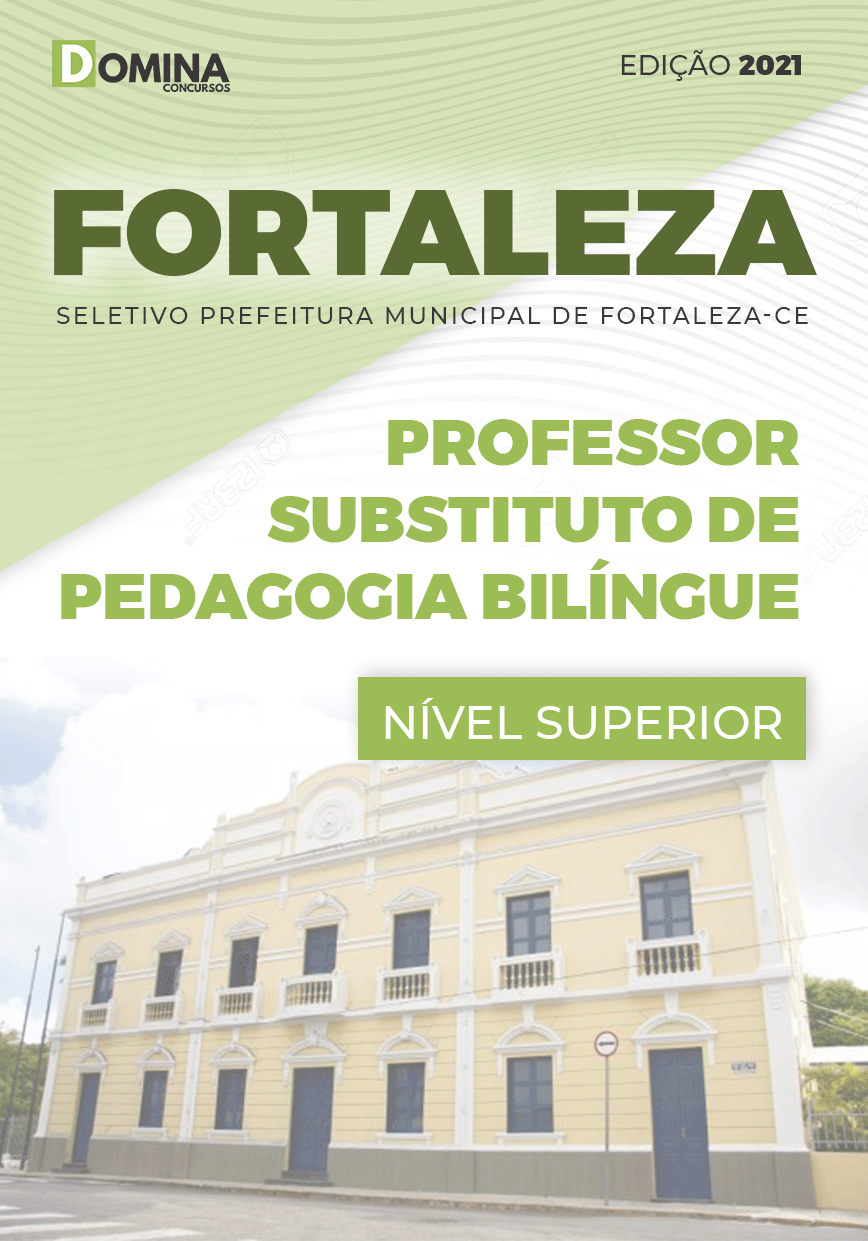 Apostila Pref Fortaleza CE 2021 Professor Pedagogia Bilíngue