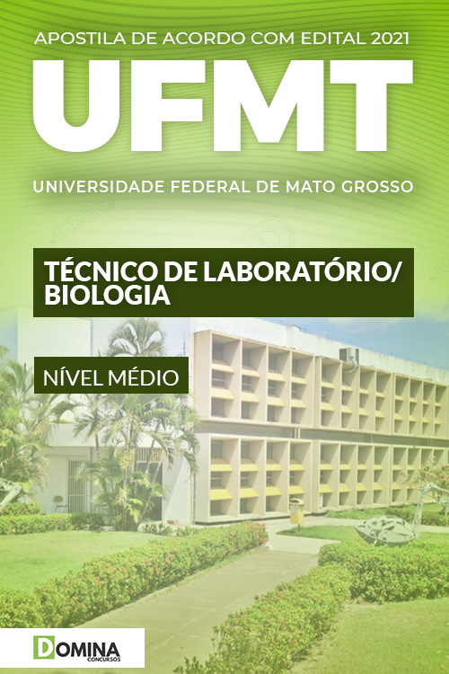 Apostila Concurso UFMT 2021 Técnico de Laboratório Biologia