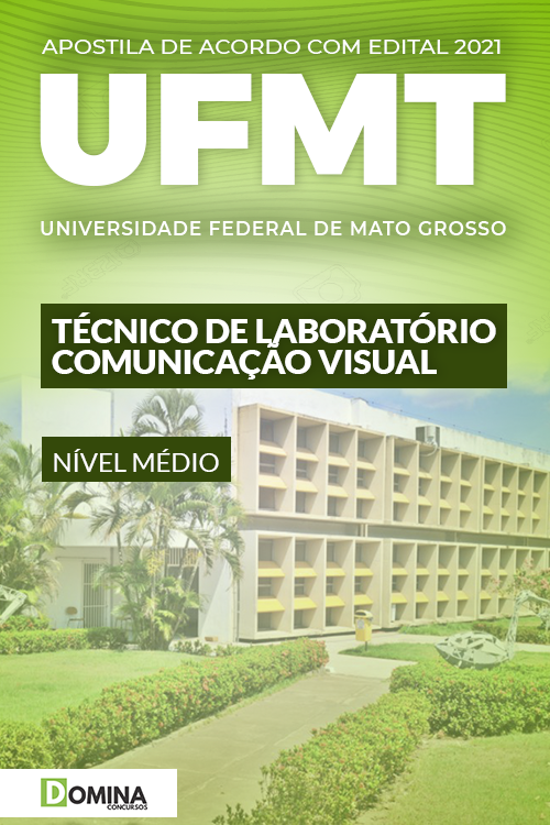 Apostila UFMT 2021 Técnico de Laboratório Comunicação Visual