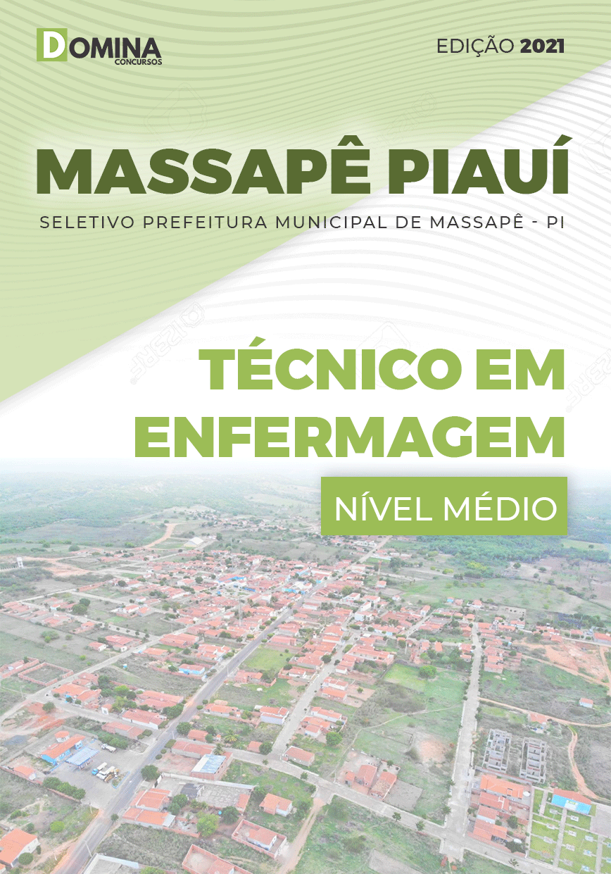 Apostila Pref Massapê Piauí PI 2021 Técnico em Enfermagem