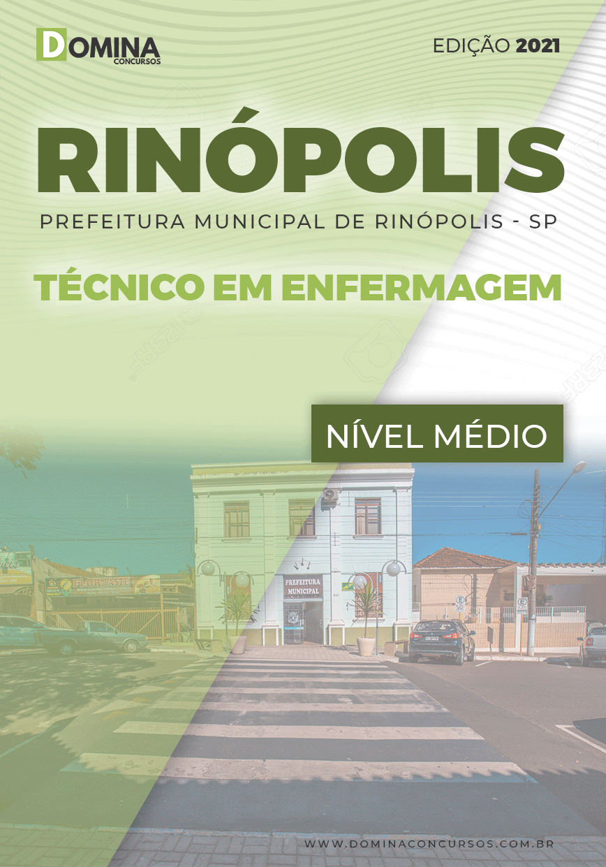 Apostila Pref Rinópolis SP 2021 Técnico em Enfermagem