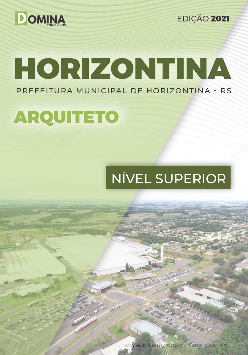 Apostila Concurso Pref Horizontina RS 2021 Arquiteto