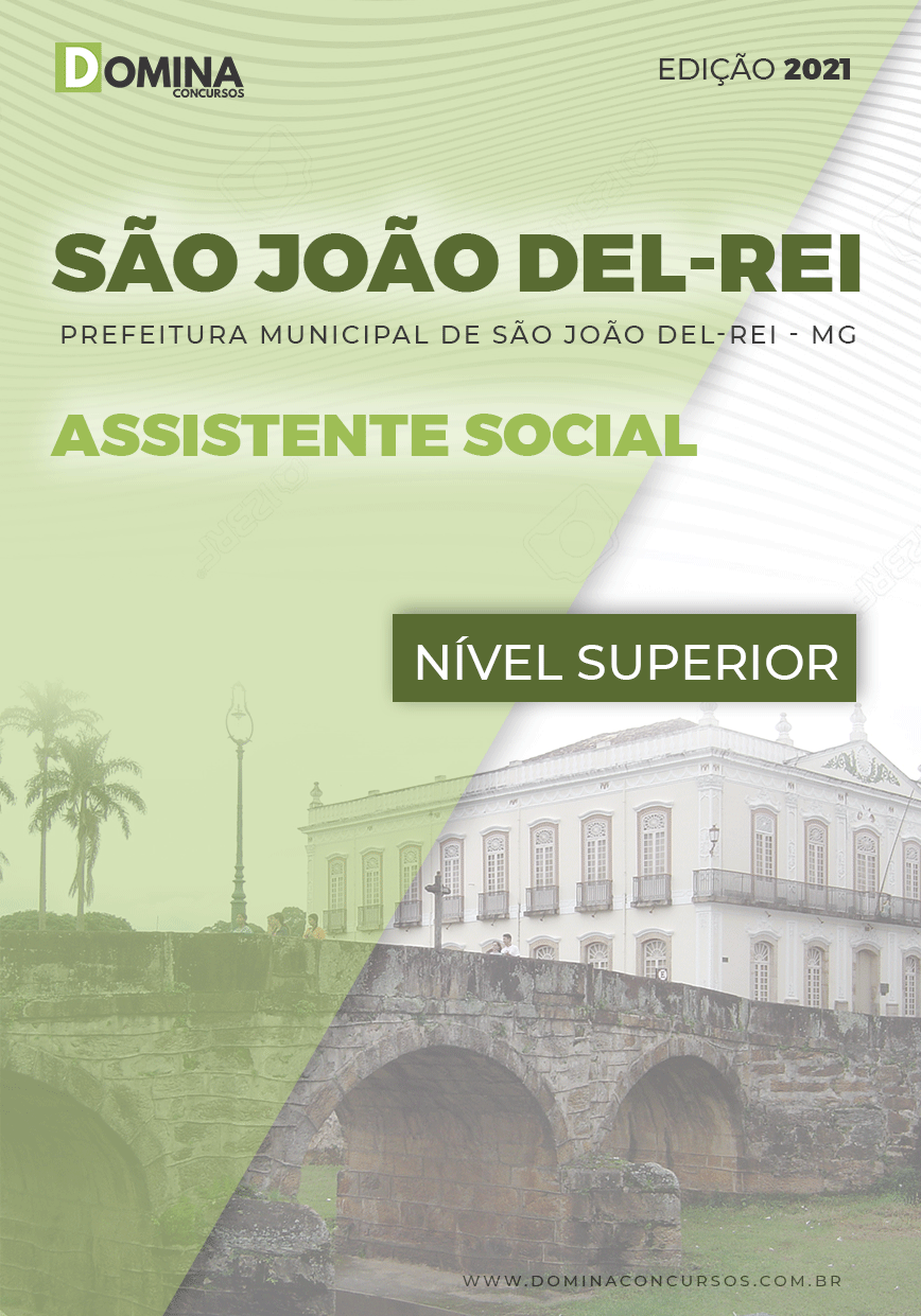Apostila Concurso Pref São João Del Rei MG 2021 Assistente Social