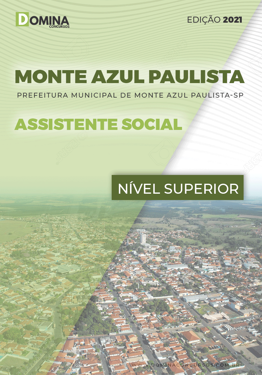 Apostila Pref Monte Azul Paulista SP 2021 Assistente Social