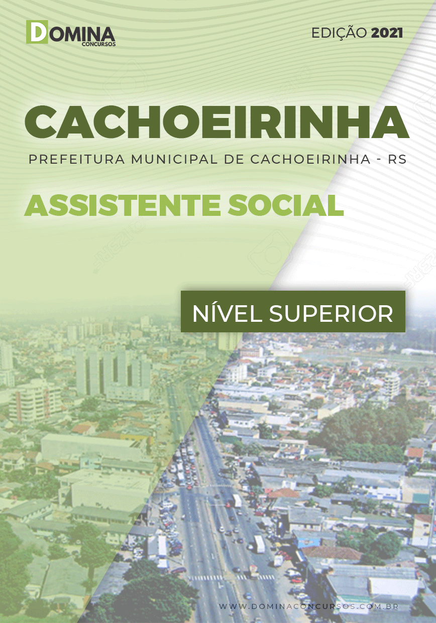 Apostila Concurso Pref Cachoeirinha RS 2021 Assistente Social