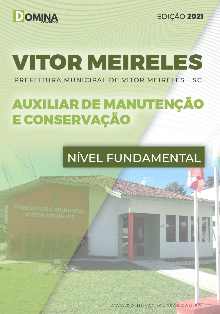Apostila Vitor Meireles SC 2021 Aux Manutenção e Conservação