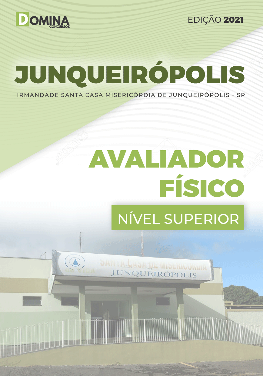 Apostila Santa Casa Junqueirópolis SP 2021 Avaliador Físico