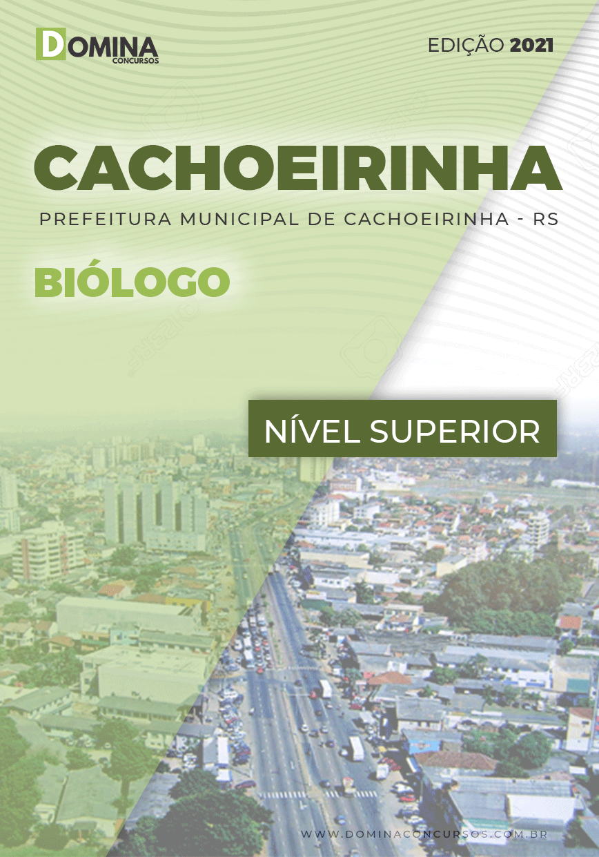 Apostila Concurso Pref Cachoeirinha RS 2021 Biólogo