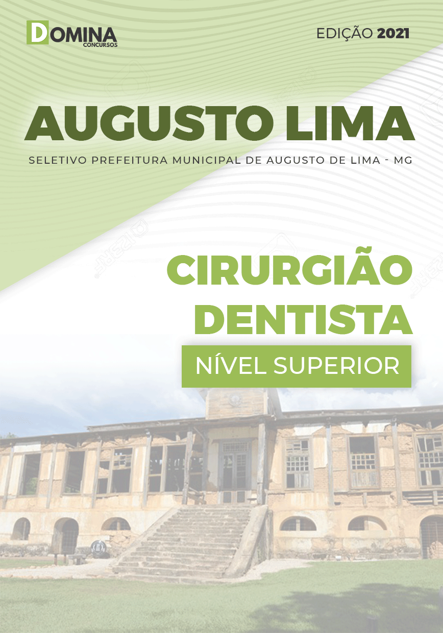 Apostila Pref Augusto de Lima MG 2021 Cirurgião Dentista