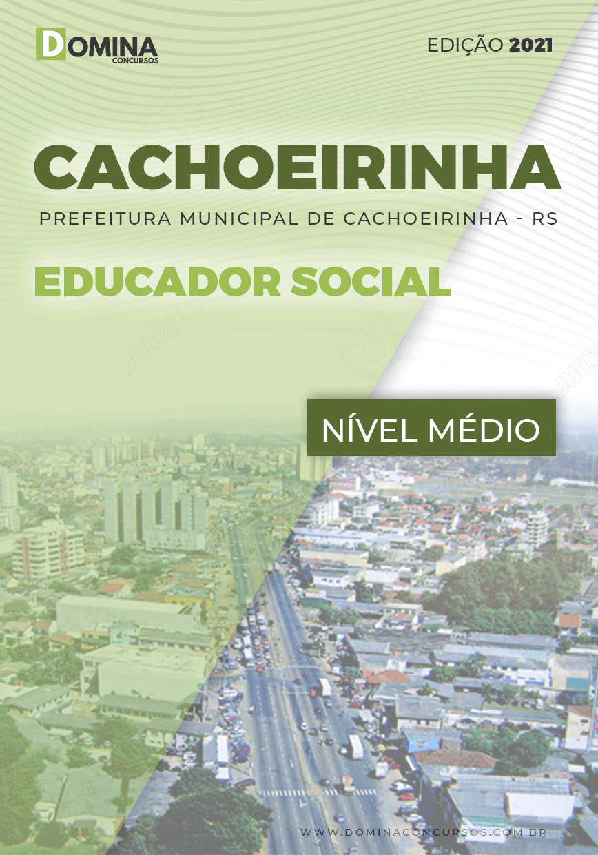 Apostila Pref Cachoeirinha RS 2021 Educador Social