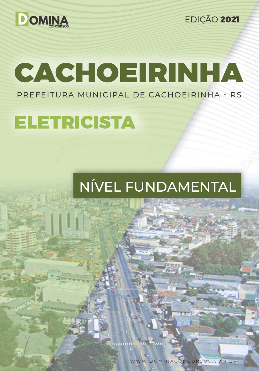 Apostila Concurso Pref Cachoeirinha RS 2021 Eletricista